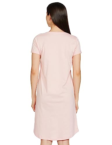 Image of Amazon Brand - Eden & Ivy Women's Cotton Knee Length Regular Fit Nighty (Available in Plus Sizes)
