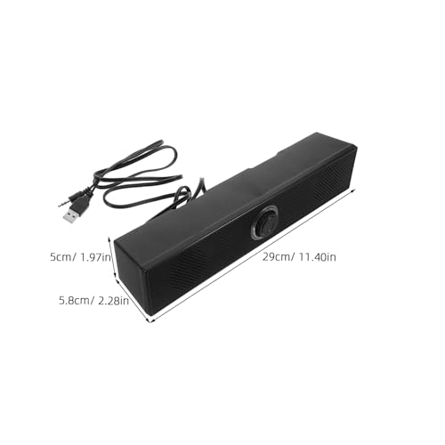 Altavoces para computadora de diseño compacto elegante fabricado en material PC 2