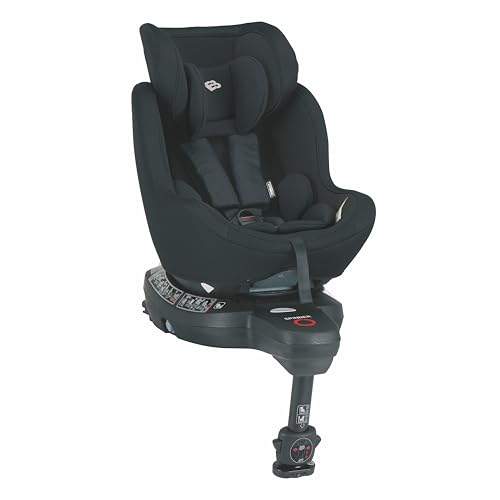 Bebecar Spinner I-Size Silla De Coche Para Bebé Desde El Nacimiento Hasta 18kg, Giratoria 360 , Con Isofix Y Reclinable. Color Negro Bebecar Spinner I-Size Silla De Coche Para Bebé Desde El Nacimiento Hasta 18kg, Giratoria 360 , Con Isofix Y Reclinable. Color Negro