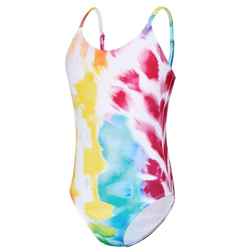 Image of Zando Girls Bathing Suit Size 2-10 Years - Cute Toddler Swimsuit Girl Adjustable One Piece Swimwear for Summer Beach Wear
