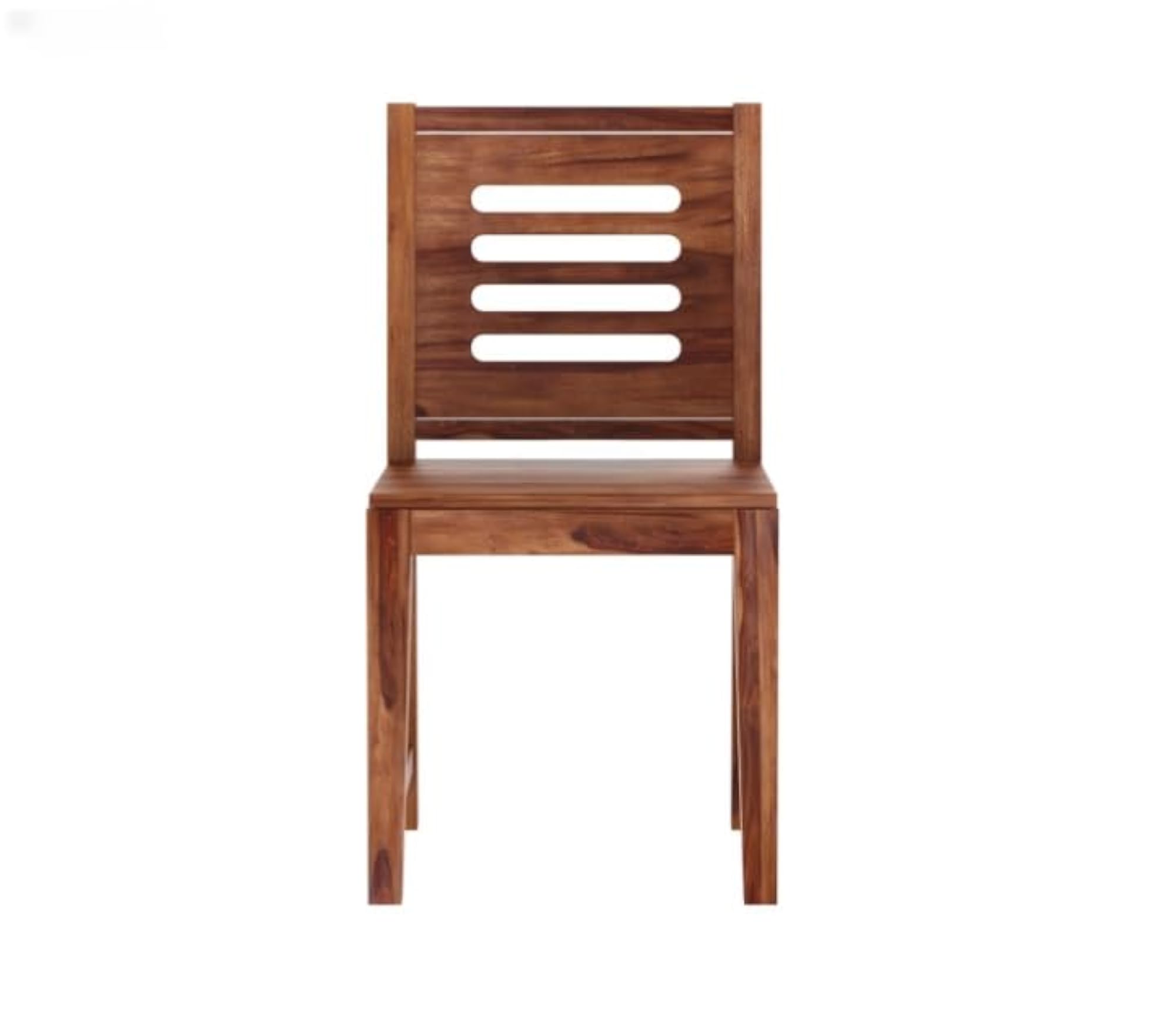 Solid Sheesham Wood Dining Chair for Multipurpose Use, Set of 2