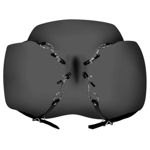 Labia Spreader with Clamps - Black 8714273051004