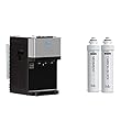 CLCTPOU520UVF2 Brio Countertop Self Cleaning Bottleless Water Cooler Dispenser with Filtration -Hot Cold and Room Temperature Water.