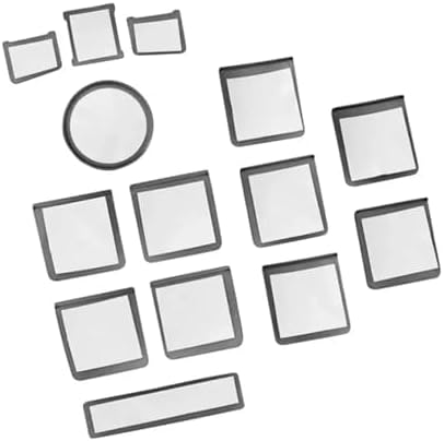 Car Air Conditioning Dash Button Sticker for Benz Classe B 2012 2013 2014 2015 2016,Radio Dash Buttons Decal Replacement Stickers Auto Interior Accessories,B-Silver