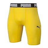 PUMA(プーマ) コンプレッション ショートタイツ 656333 メンズ 656333, 920959 24年秋冬カラー サイバー イエロー(07) 3XL