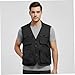 Men's Multi-Pocket Mesh Fishing Vest, Lightweight Outdoor Photography Vest with 12 Pockets & D-Rings, Quick-Dry Breathable Sport Jacket for Hiking, Camping, Travel Men's Multi-Pocket Mesh Fishing