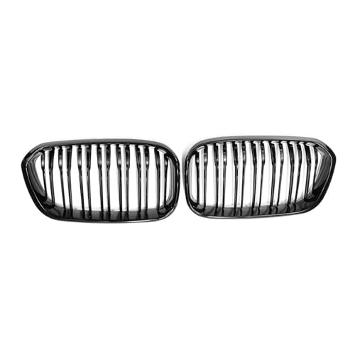 Grille Avant F20 F21 Calandre Double Latte Contre l'Usure Chrome