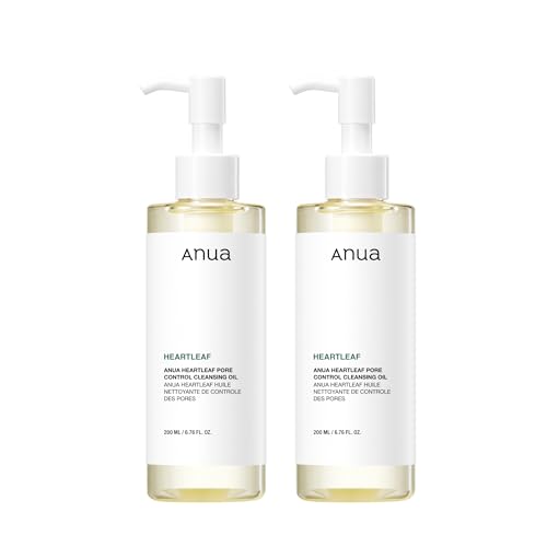 Anua Heartleaf Pore Control Cleansing Oil, Oil Cleanser for Face,...