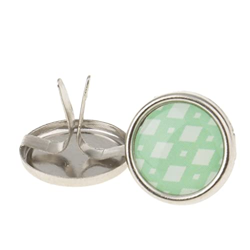 Jili Online 100 Pieces Mixed Metal Mini Decorative Brads Paper Fasteners For Paper Crafts Scrapbook Diy 12Mm #TOP5