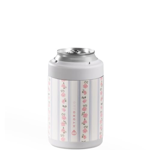 Image of HydroJug Can Cooler 12 oz, Stainless Steel Can Holder, Primrose