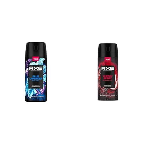 Axe Seti | Erkek Blue Lavender 150 ml x1 + Erkek Cherry Spritz 150 ml x1