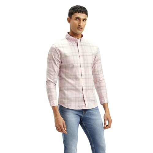 Image of Men's Checkered Slim Fit Shirt