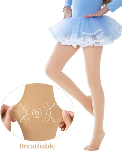 leg elegant Ballet Footed Dance Tights for Toddler and Kids Girls 50D2