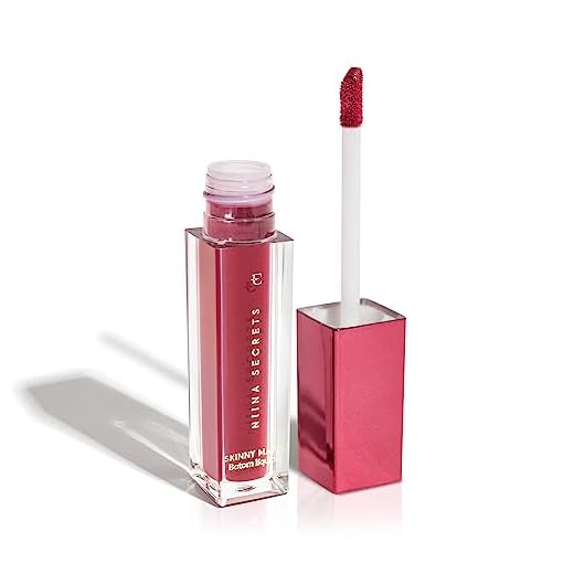 EUDORA NIINA SECRETS MAKE - BATOM LÍQUIDO SKINNY MATTE MARSALA MAGNÓLIA 5ML