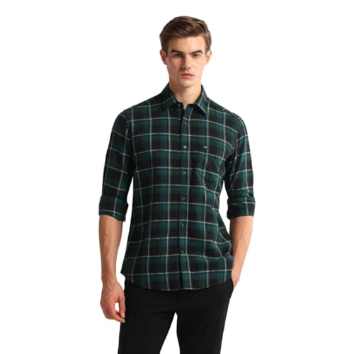 Image of Arrow Men's Solid Slim Fit Shirt