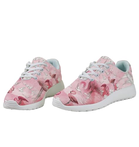 Flamingo Shoes for Women Men Trail Running Casual Fashion Sneakers Slip-on Tennis Shoes4