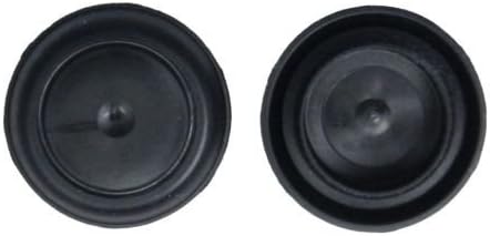 Tampões de borracha para dreno do assoalho TacParts para Jeep CJ5, CJ7, CJ8 e Wrangler YJ – Kit com 8 unidades