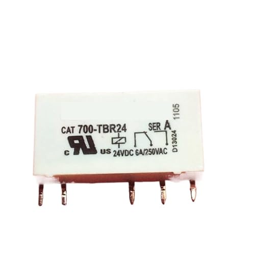 Relais électromécanique CAT 700-TBR24 24VDC 6A à 5 broches