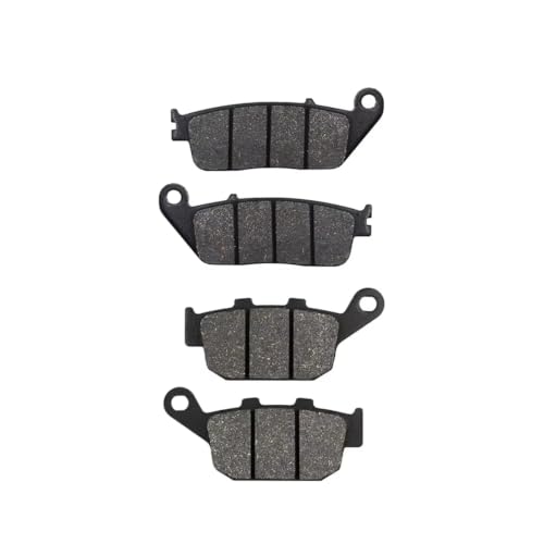 Plaquettes de frein moto durables kit avant arrière pour VTR250 et CBR250