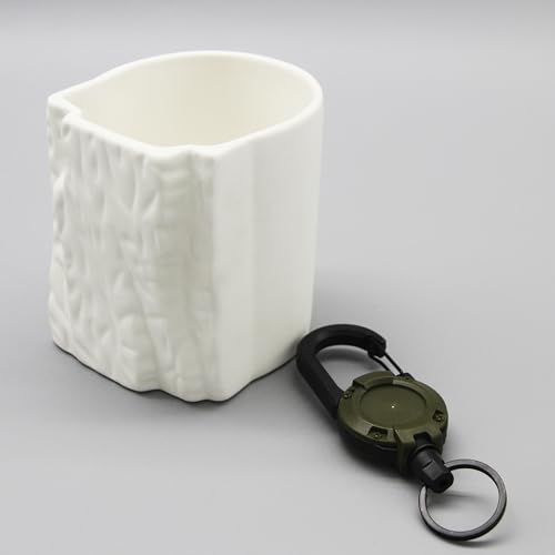 Mucol Rock Climbing Mug for Grip Strength Training, Ideal for Climbers' Party or Bouldering Contest Gifts (White, Ceramic) by mucol - Used condition - Image 5
