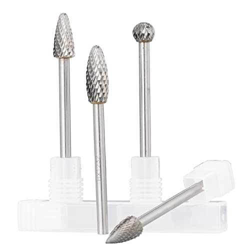 Fresa de carburo de tungsteno tipo F 6 mm miniatura 6