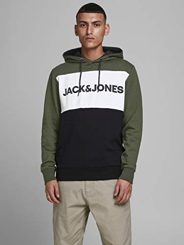 JACK & JONES Mannelijke hoodie Colourblocking Logo - Image 4
