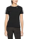 Adidas D2m Tee 3s T-shirt Donna Nera Bk2682