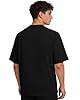 Casual Summer T-Shirt for Men Plain Solid Color Regular Fit Crew Neck Cotton Blend Tee for Men & Women Black XXL #4