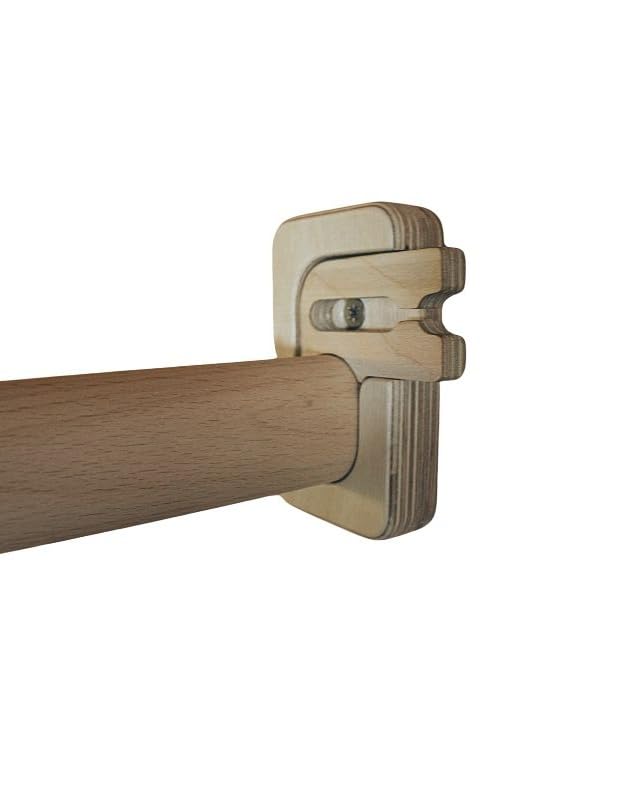 BearOnBar - A sturdy, easy-to-install pull-up bar with a locking mechanism - fits door frames up to 117 cm wide - for exercise and training