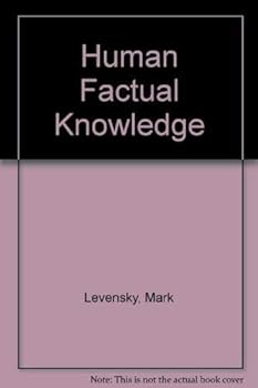 Paperback Human Factual Knowledge Book