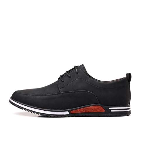 Men's Oxford Shoes Stylish Lace Up Comfortable Casual Walking Business Driving Dress Shoes2