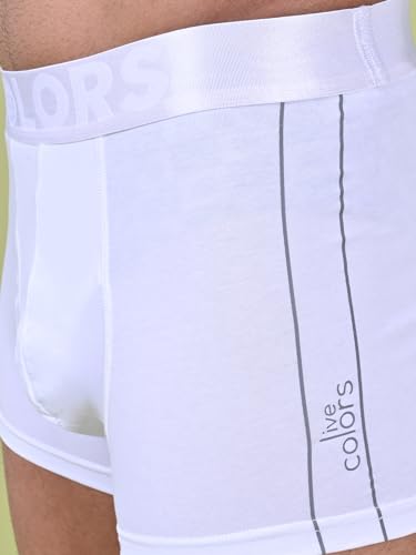 Image of Rupa Colors Pep Collection Trunk for Men, Cotton Blend, Anti Ride-Up, Snug Fit, Pack of 1