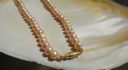 Collier perles de culture d'eau douce, le cadeau idéal grâce aux perles baroques uniques - 3