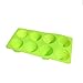X-Haibei Great Ice Cream Cone Cupcake Soap Pan Bakeware 8-cavity Tray