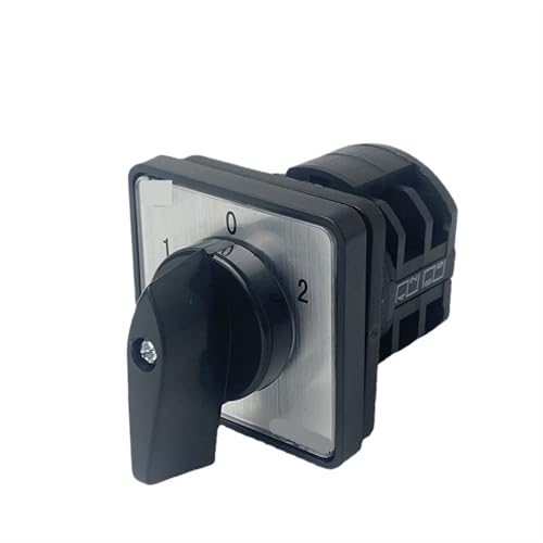 Interruptor de leva de 3 posiciones 10A con ocho terminales y selector rotativo LW8