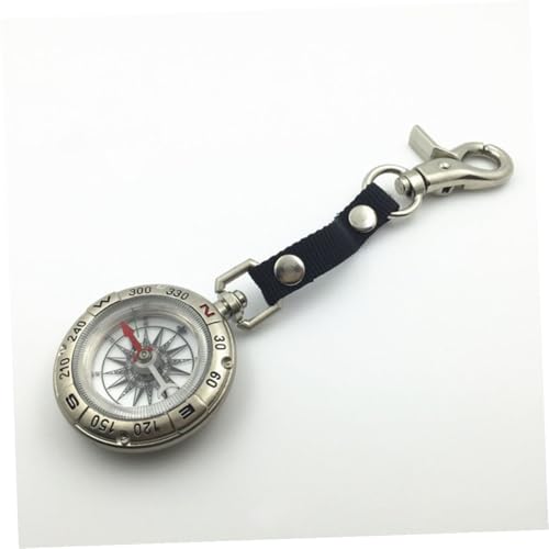 Brújula de bolsillo portátil para senderismo con cordón, brújula fácil de leer para navegación al aire libre para camping y mochilero miniatura 7