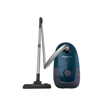 Rowenta RO3126 Power XXL, Aspirapolvere con Sacchetto, Blu Scuro/Grigio