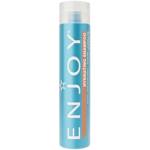 Enjoy Hydrating Shampoo 10.1 Fl Oz 300 mL | Eliminates Frizz & Detangles Dry, Brittle or Chemically Treated Hair | Color-Safe | pH 4.5-5.5 | Sulfate-Free Cover