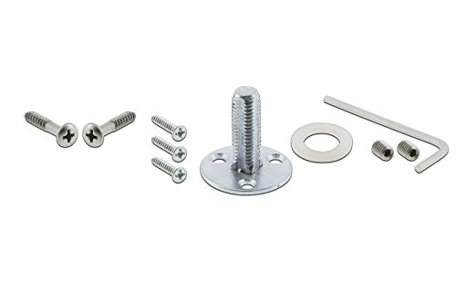 Image of Nostalgic Warehouse Craftsman Plate with Waldorf Crystal Knob, Single Dummy, Satin Nickel