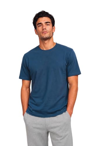Image of Van Heusen Men's Crew Neck T-Shirt - Soft & Breathable Cotton | Regular Fit | Comfortable Everyday Casual Wear | Short Sleeves | Summer Favorite |Solid Colors | Style 60052|Available in Pack of 1 & 2