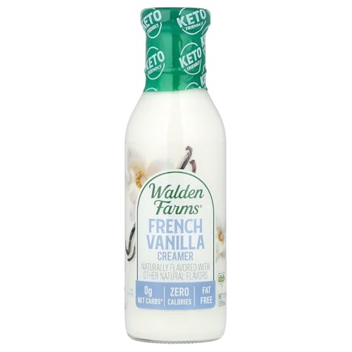Walden Farms Near Zero French Vanilla Coffee Creamer, 355 ml, 12 oz.