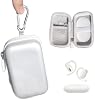 Funda Alltravel para Soundcore V20i de Anker Audífonos de diadema abierta (Blanco ahumado) 2