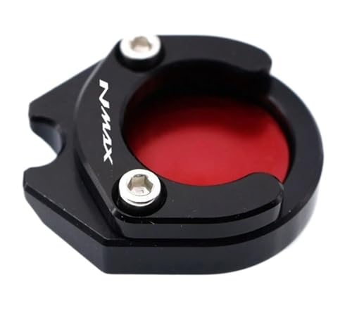 のために ヤマハ NMAX 155 300 125 X-MAX 250 400 AEROX NVX マウントフットスタンド センタースタンド延長 拡大パッド(For NMAX Red)