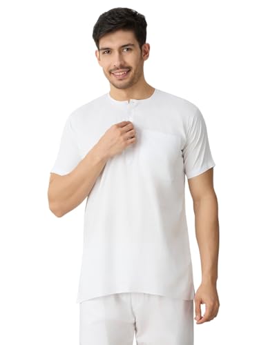 Image of Rajubhai Hargovindas Mens Casual Cotton Straight Kurta
