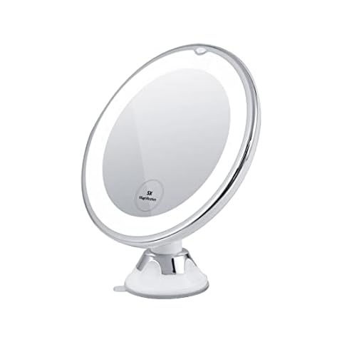 EMEK 5X LED Portable Makeup Mirror Cover