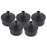 EasyByMall Schalldämpferfilter für Luftkompressoren mit 16 mm Außengewinde, geeignet für kleine Luftpumpen und Kompressoren, 5 Stück