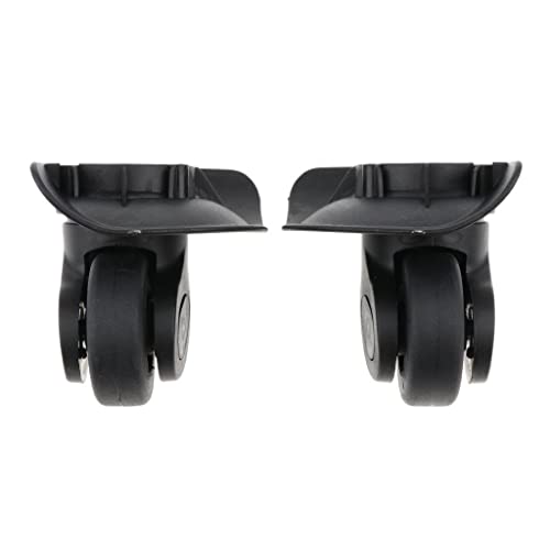 MagiDeal Paire Roues de Valise Pièce de Rechange Fixe roulettes de Remplacement - Accessoire de...