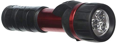 Rayovac LED Flashlight with Batteries Included – Rubber and Aluminum Flash Light Perfect for Power Outages, Emergency Situations, Camping, Hiking, Dog Walking