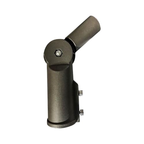 Supporto / Adattatore Alluminio Regolabile 120° per Lampade Armature Stradali LED