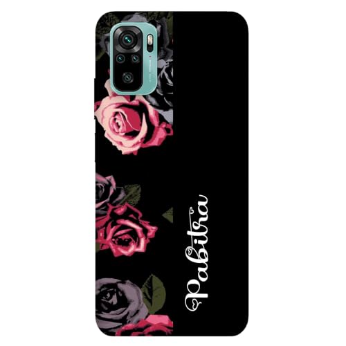 Image of Customise Name Case Cover for Xiaomi Redmi Note 9 (4G) Multicolor